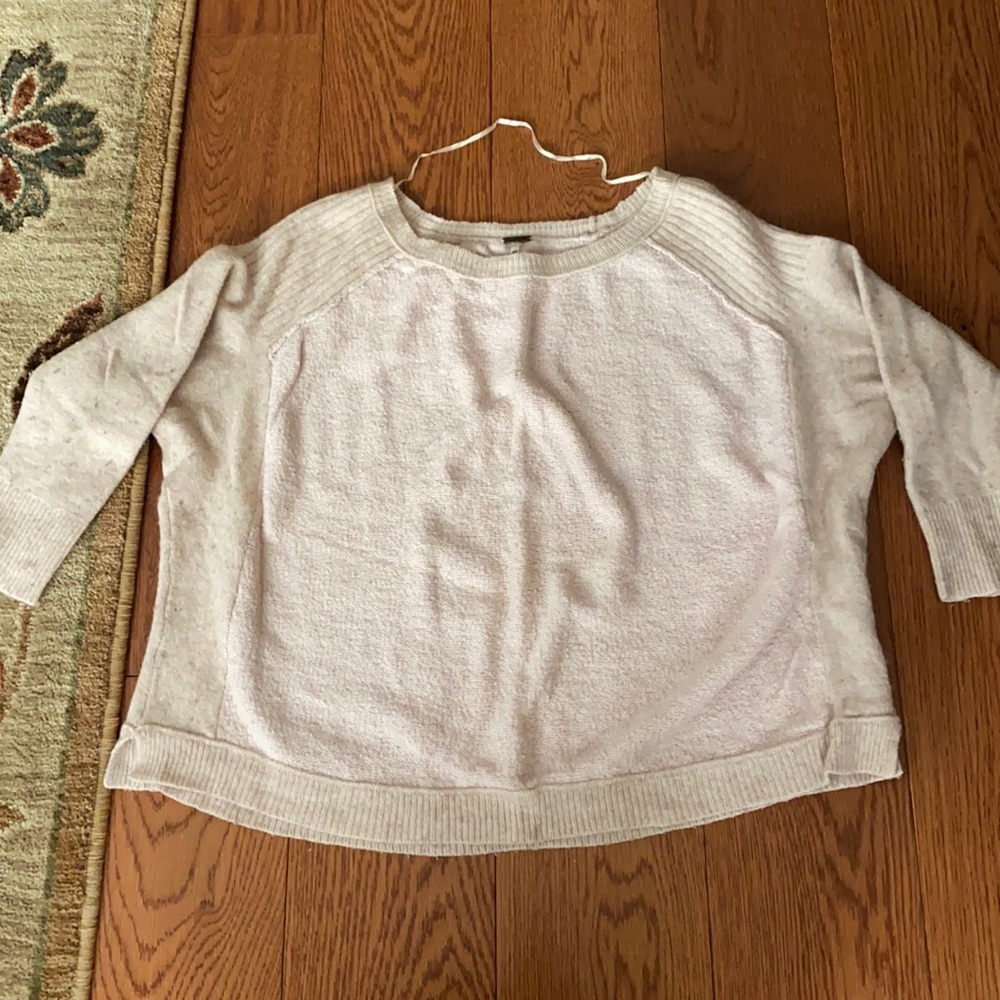 Free People Dull Pink Sweater